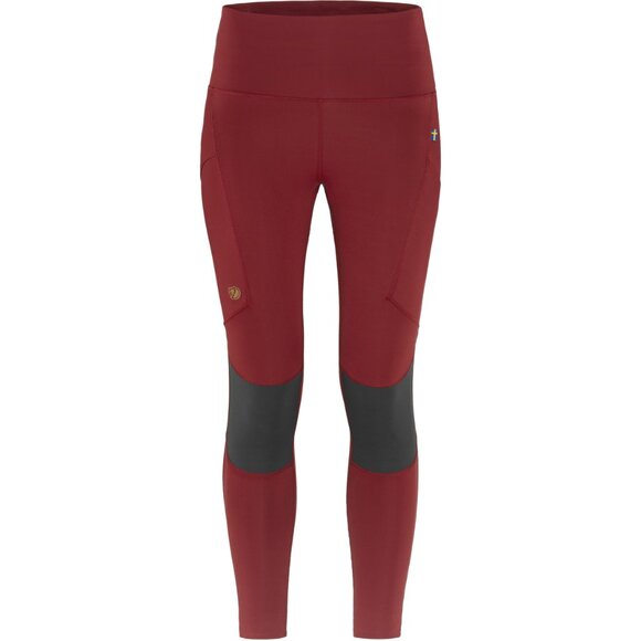 Fjällräven Abisko Trekking Tights Pro Maroon Women - Picture 1 of 4